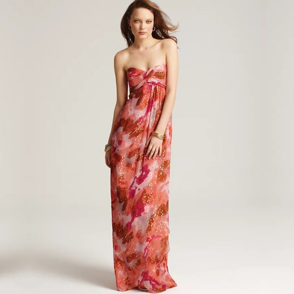 Nicole Miller Strapless Sweetheart Evening Dress ALT ASO Elena Gilbert - Picture 3 of 11